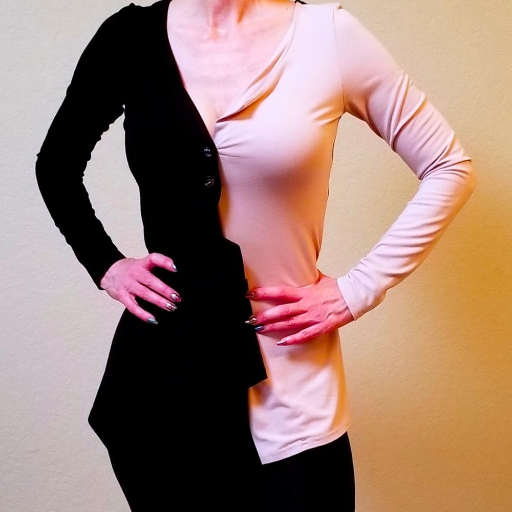 NWT Asymetric Tunic Top